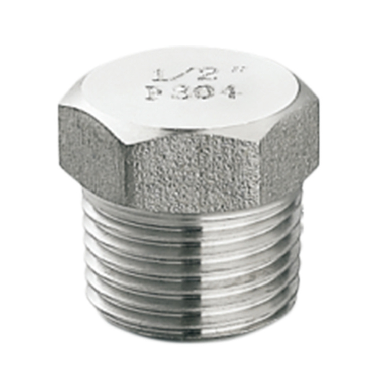 Stainless steel forged thread plug